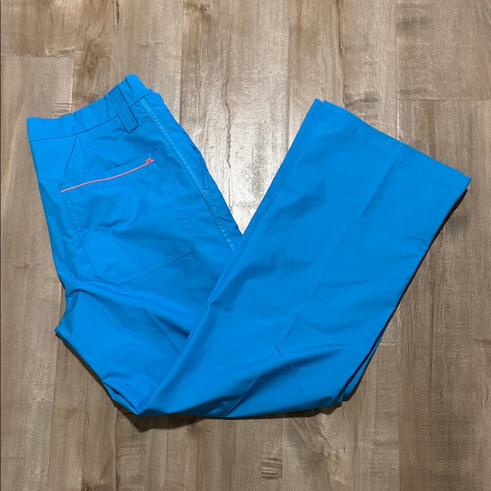 J.Lindeberg | Teal Blue Golf Pants | Polyester | Sz 31